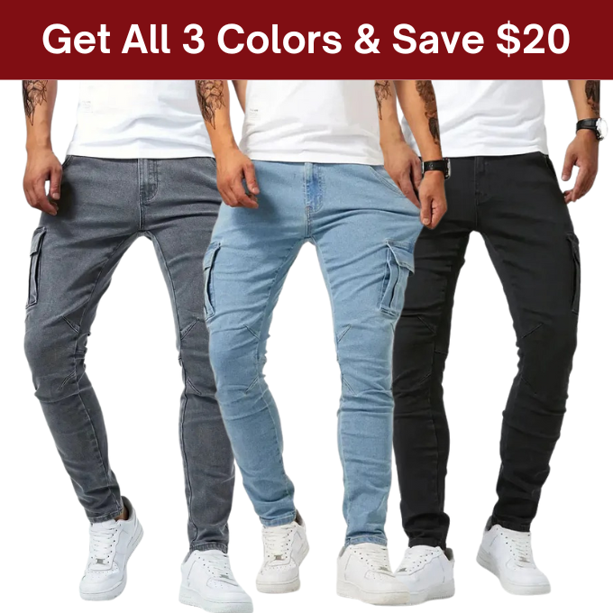 Kensington | smala cargobyxor