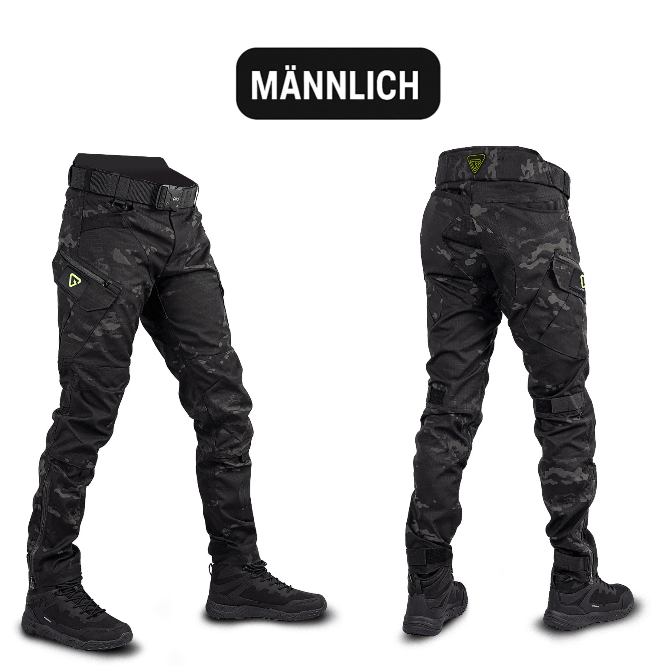 Joketland™️ - Arbetsbyxor med 10 fickor