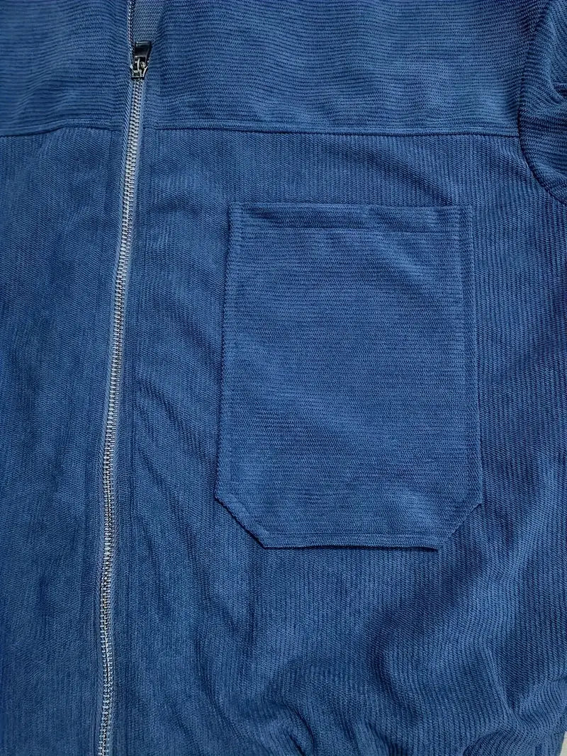 Linnea Stockholm | Cordjacka med dragkedja