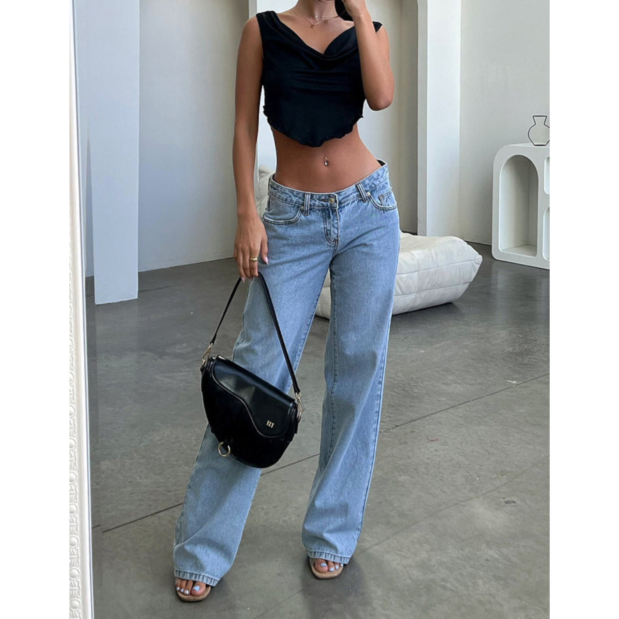 Linnea Stockholm | Lågmidjade Jeans