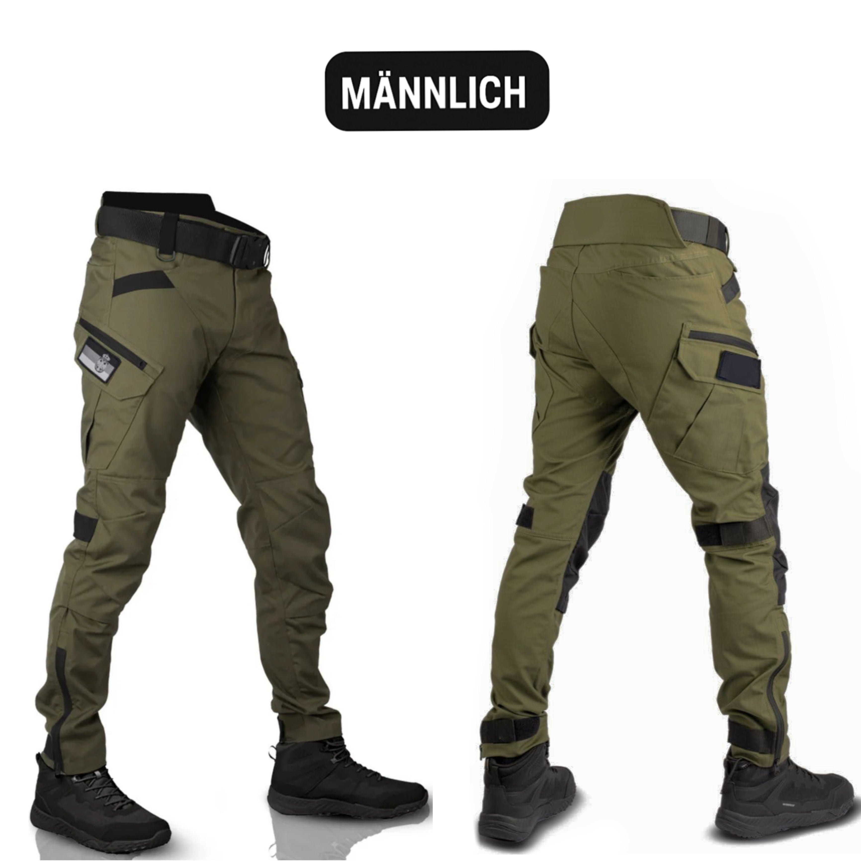 Joketland™️ - Arbetsbyxor med 10 fickor