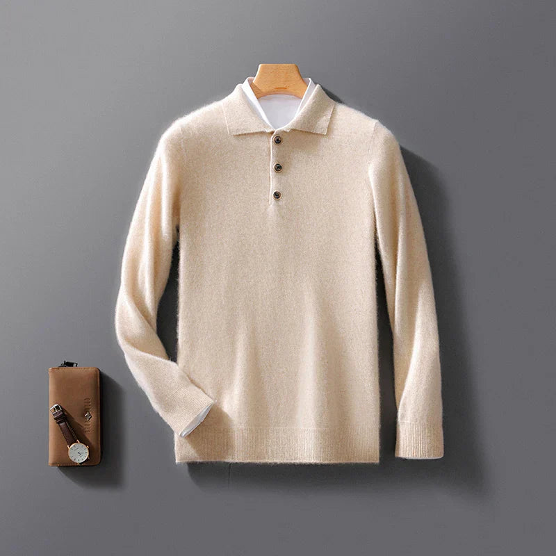 Belford | Cashmere Polo Sweater