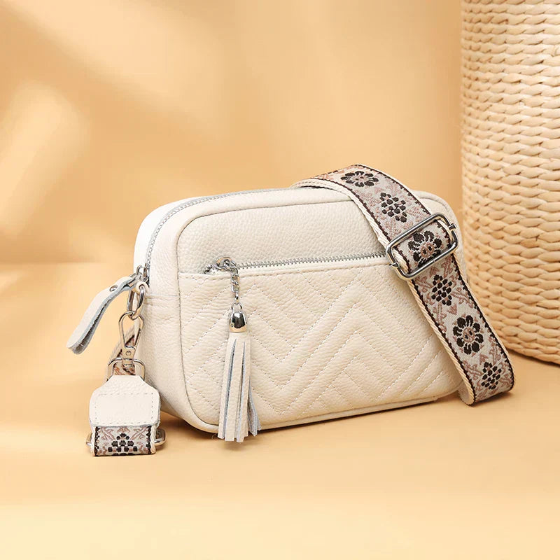 Bianca | Raffinerad Läderaxelväska