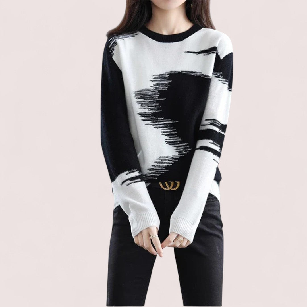 Linnea Stockholm |  Tie Dye Stickad Tröja