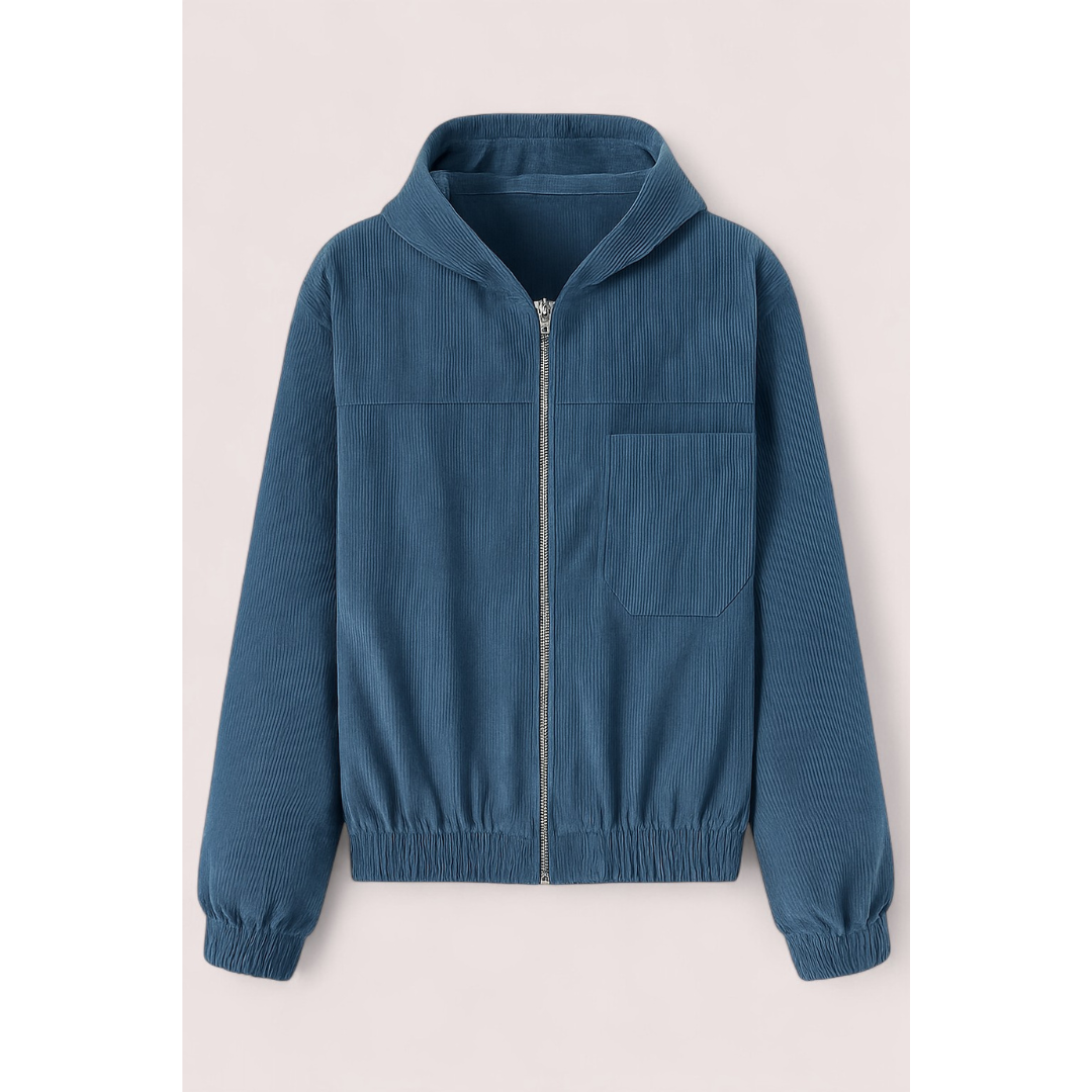 Linnea Stockholm |  Cordjacka med dragkedja