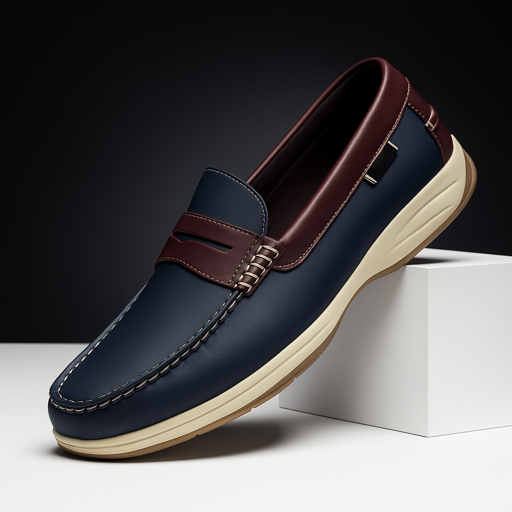 Gunston läderloafers