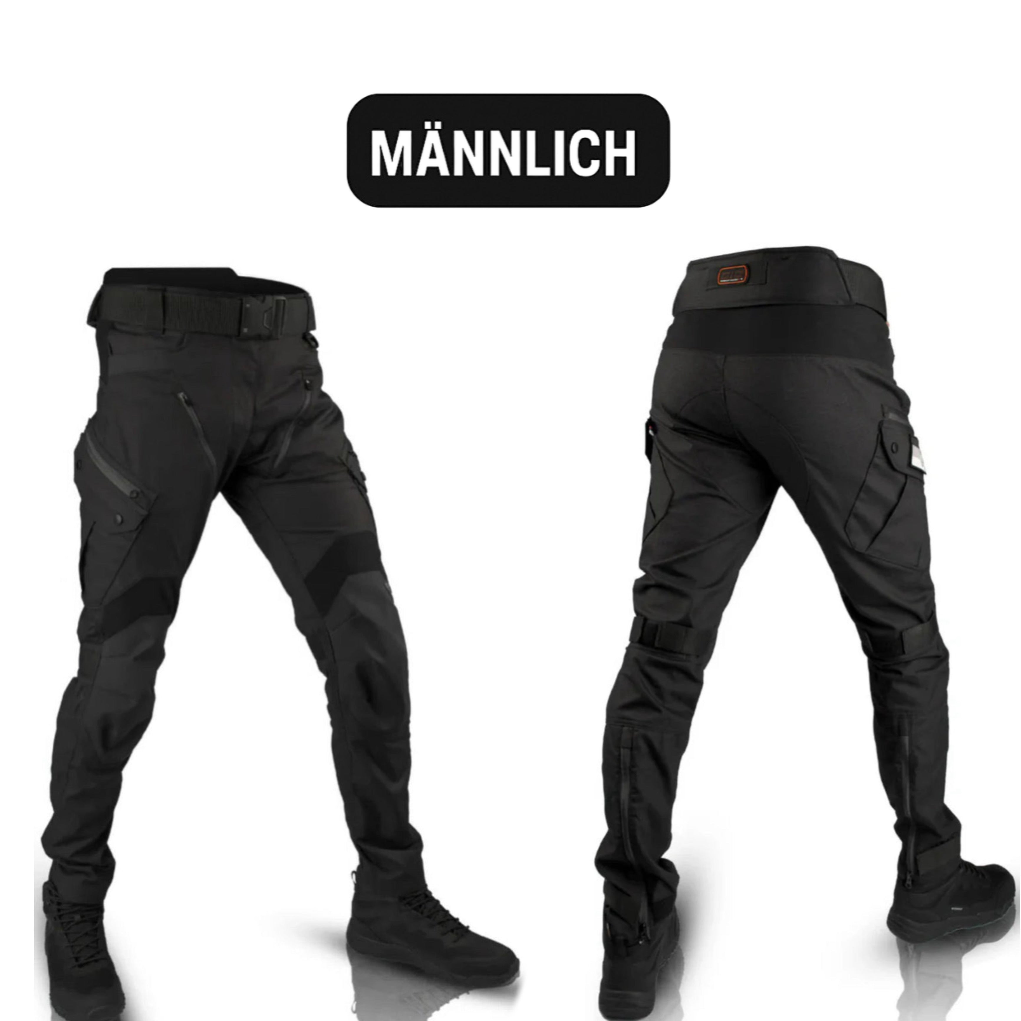 Joketland™️ - Arbetsbyxor med 10 fickor