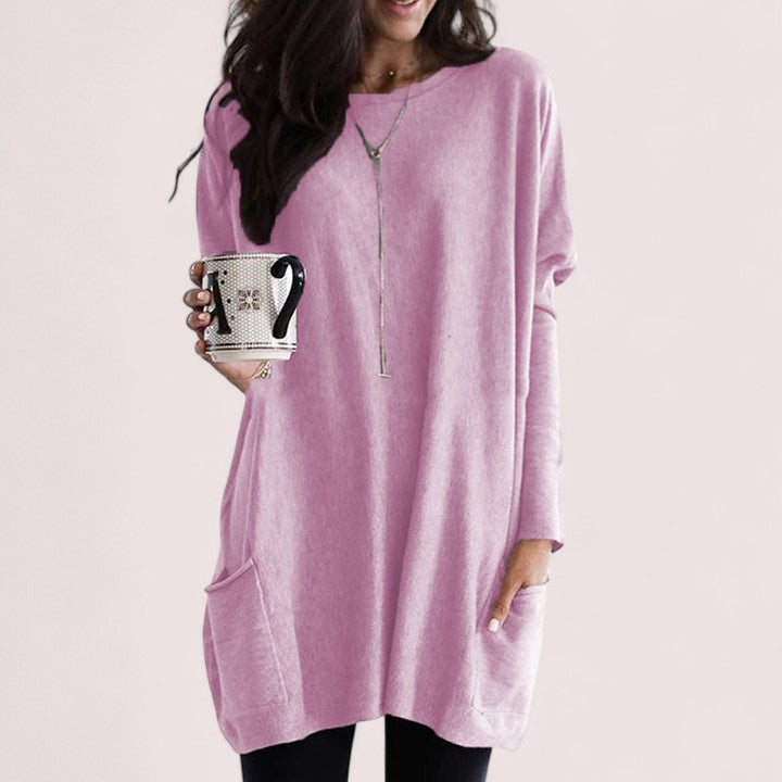 Linnea Stockholm |  Oversized Rundhalsad Tröja