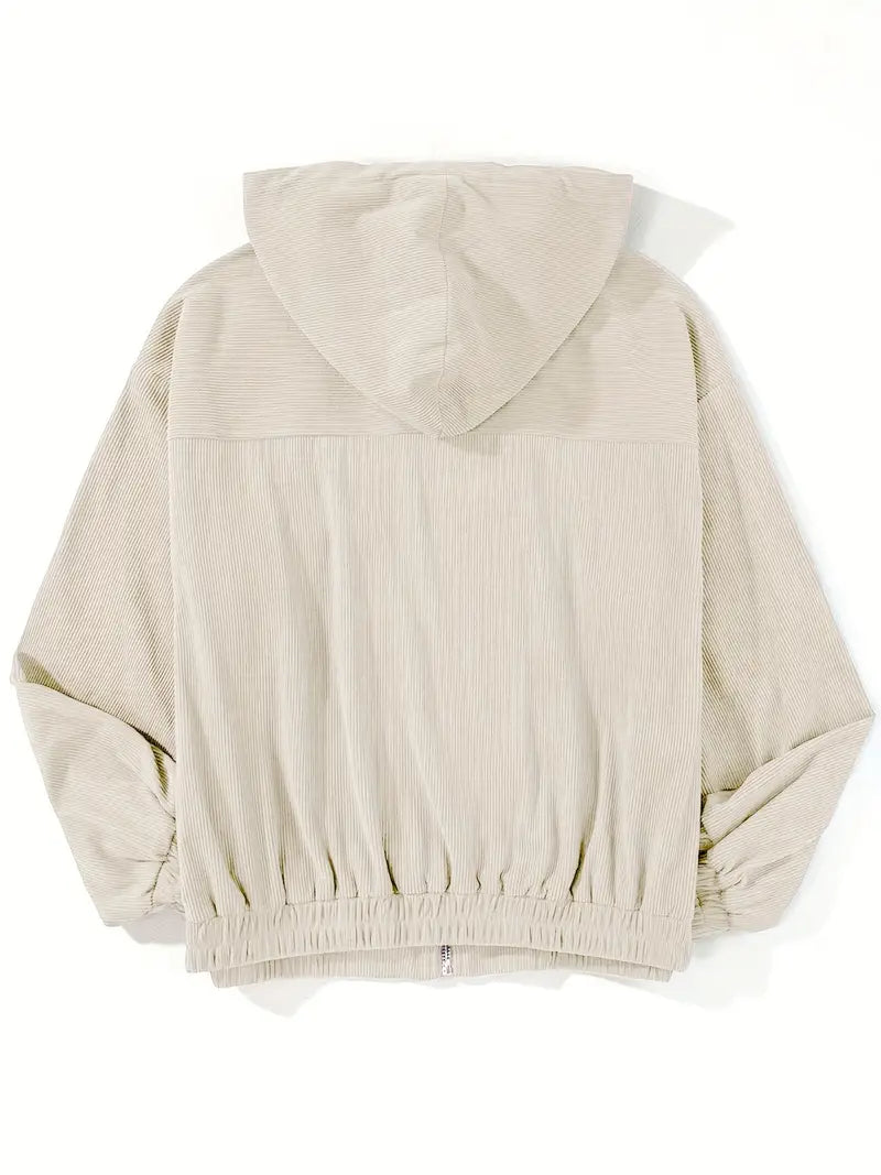 Linnea Stockholm |  Cordjacka med dragkedja