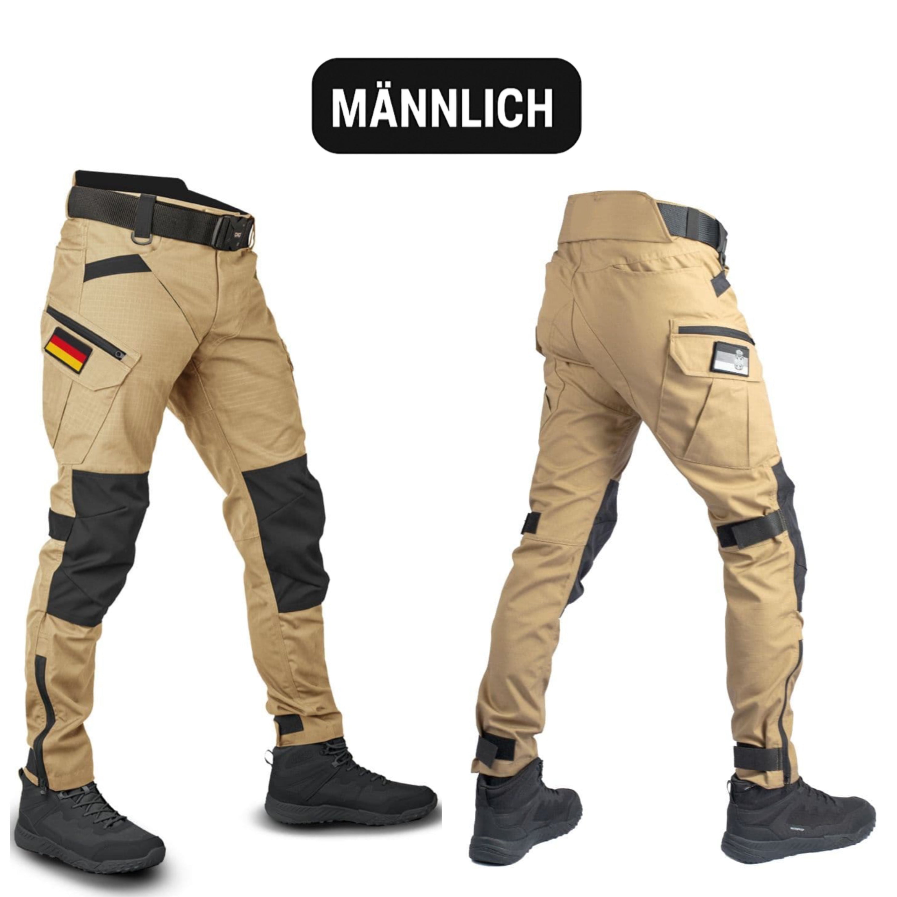 Joketland™️ - Arbetsbyxor med 10 fickor