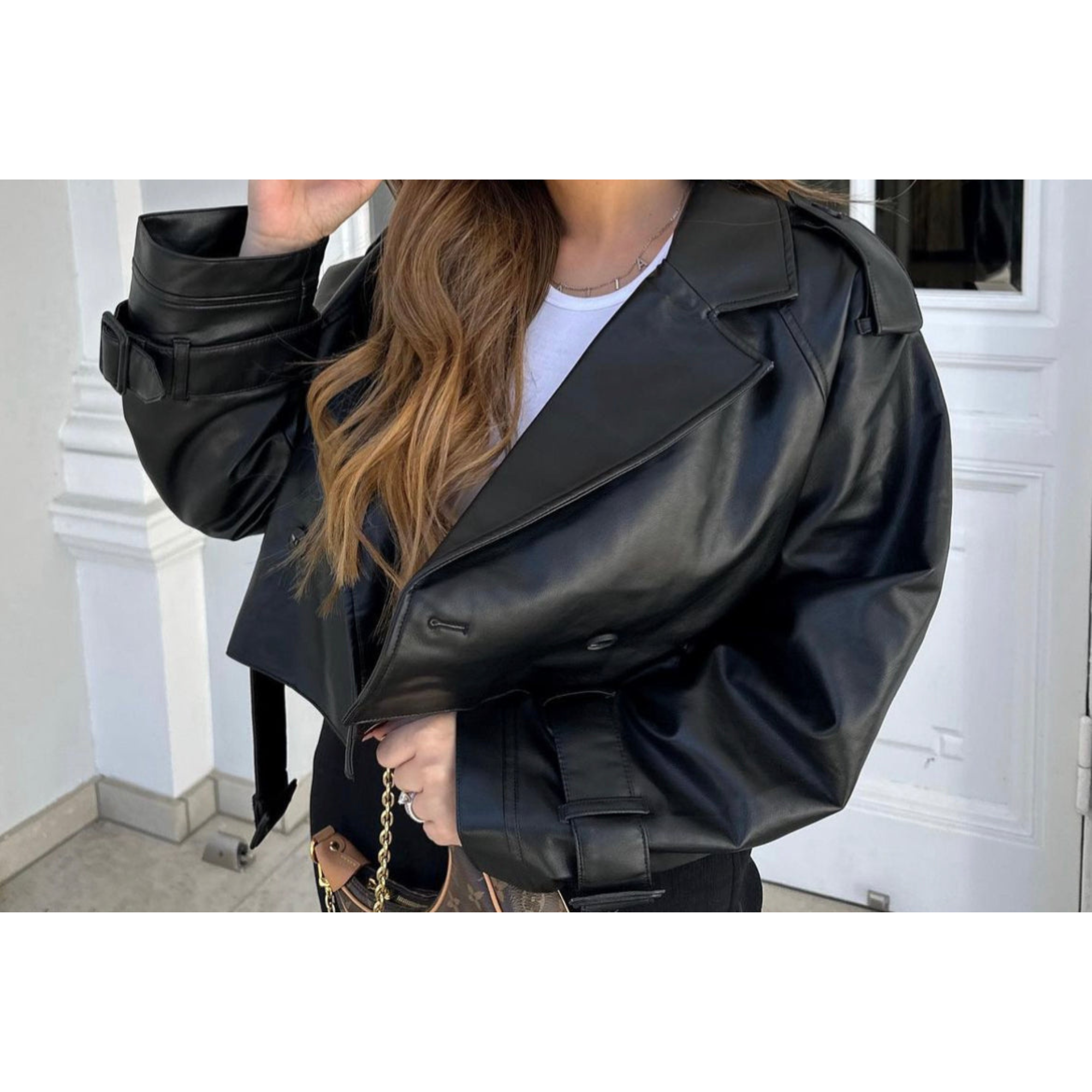 Linnea Stockholm |  Croppad Trenchjacka