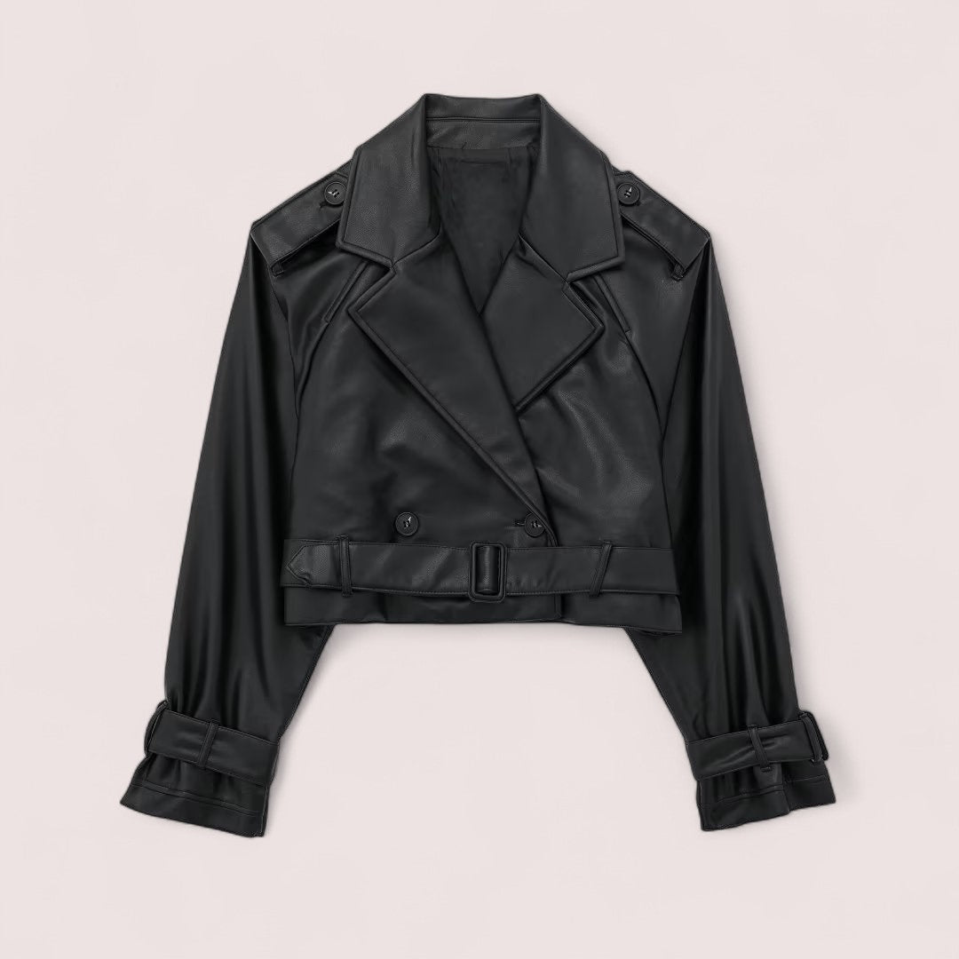 Linnea Stockholm |  Croppad Trenchjacka