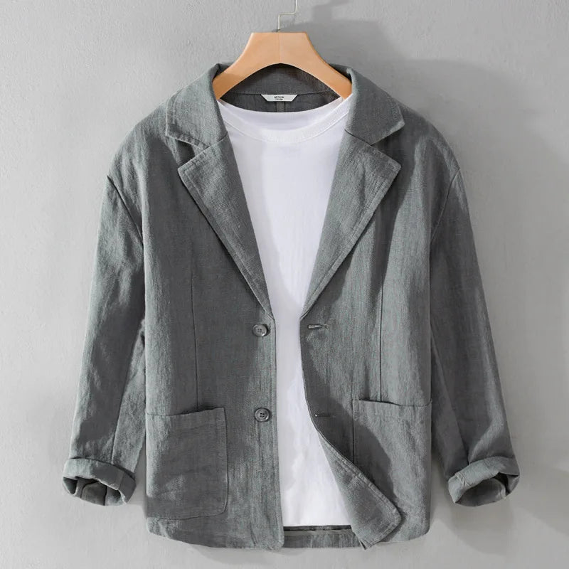 Leandro | Classic Linen Jacket