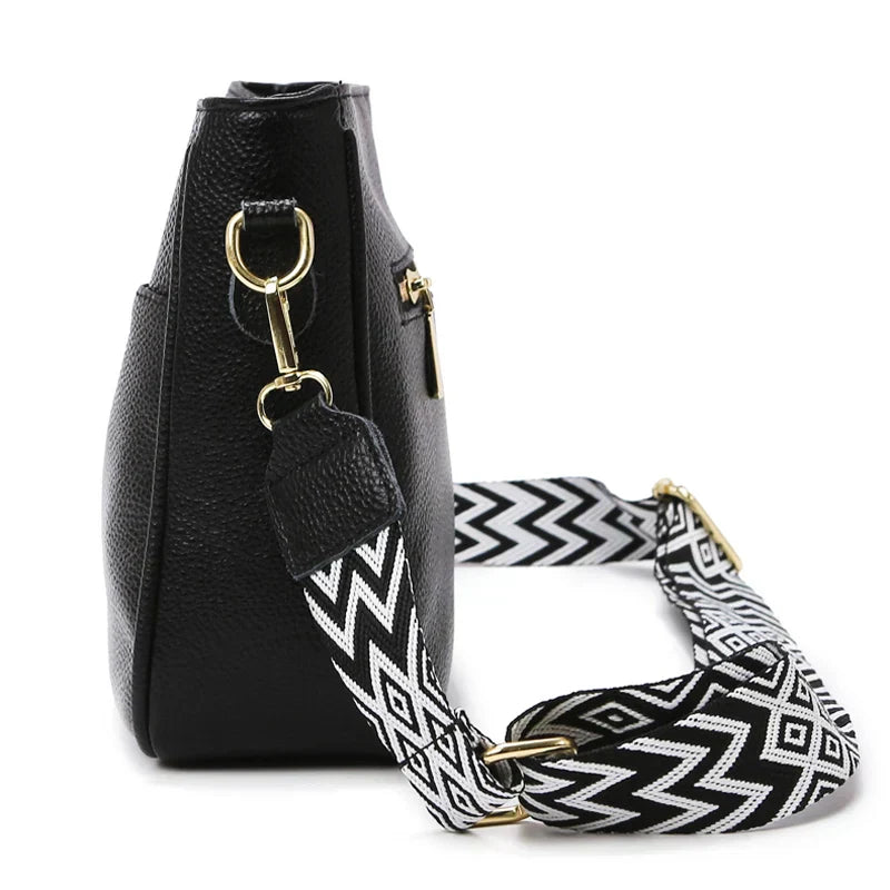 Juliet | Finsydd Läder Axelväska