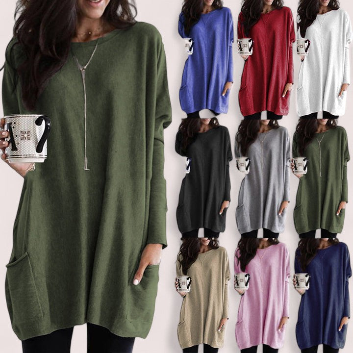 Linnea Stockholm |  Oversized Rundhalsad Tröja